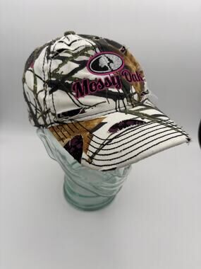 Women’s Mossy Oak Camo Purple Lace Outdoor Baseball Hat OSFM